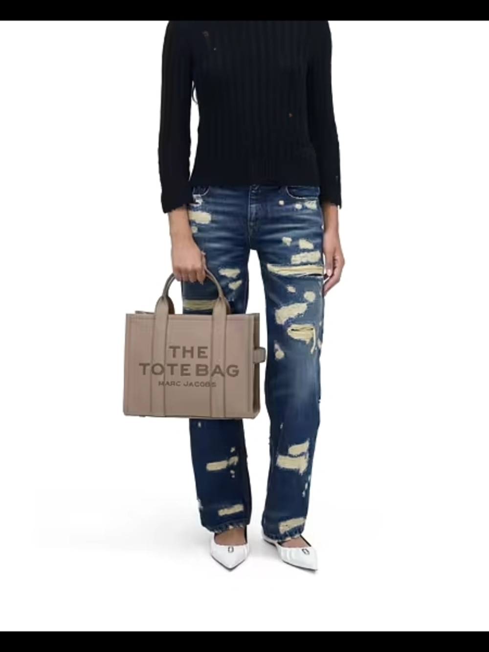 Marc Jacobs The Tote Bag in Taupe - Picture 5 of 17
